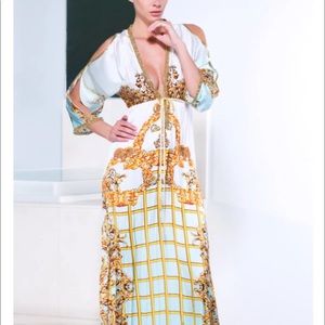 100% Silk Swarovski Dress